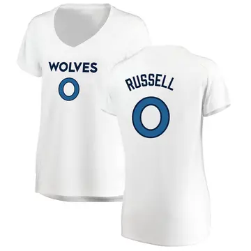 Minnesota Timberwolves D'Angelo Russell Jersey - Association Edition - Women's Fast Break White