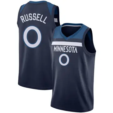 Minnesota Timberwolves D'Angelo Russell Jersey - Icon Edition - Youth Swingman Navy