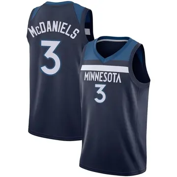 Minnesota Timberwolves Jaden McDaniels Jersey - Icon Edition - Men's Swingman Navy