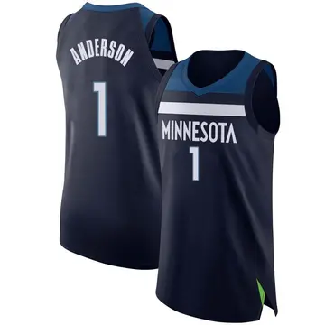 Minnesota Timberwolves Kyle Anderson Jersey - Icon Edition - Youth Authentic Navy