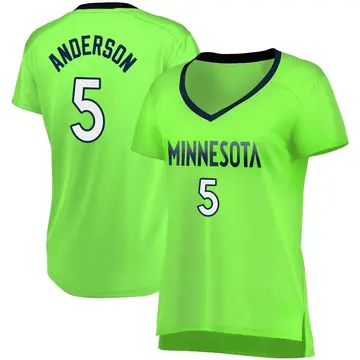 Minnesota Timberwolves Kyle Anderson Jersey - Statement Edition - Women's Fast Break Green