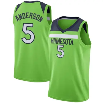 Minnesota Timberwolves Kyle Anderson Jersey - Statement Edition - Youth Swingman Green