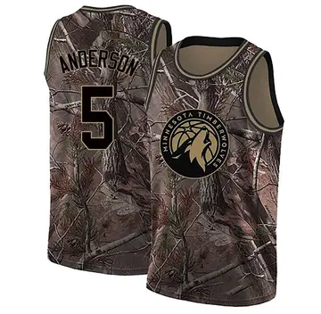 Minnesota Timberwolves Kyle Anderson Realtree Collection Jersey - Youth Swingman Camo