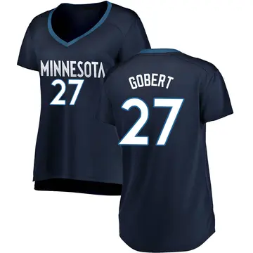 Minnesota Timberwolves Rudy Gobert Jersey - Icon Edition - Women's Fast Break Navy