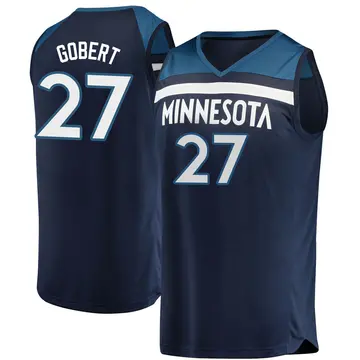 Minnesota Timberwolves Rudy Gobert Jersey - Icon Edition - Youth Fast Break Navy