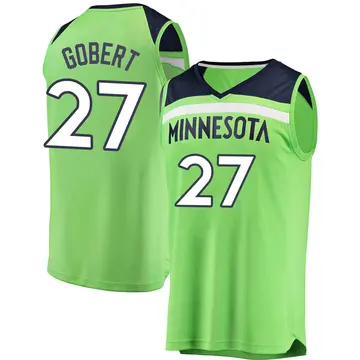 Minnesota Timberwolves Rudy Gobert Jersey - Statement Edition - Men's Fast Break Green